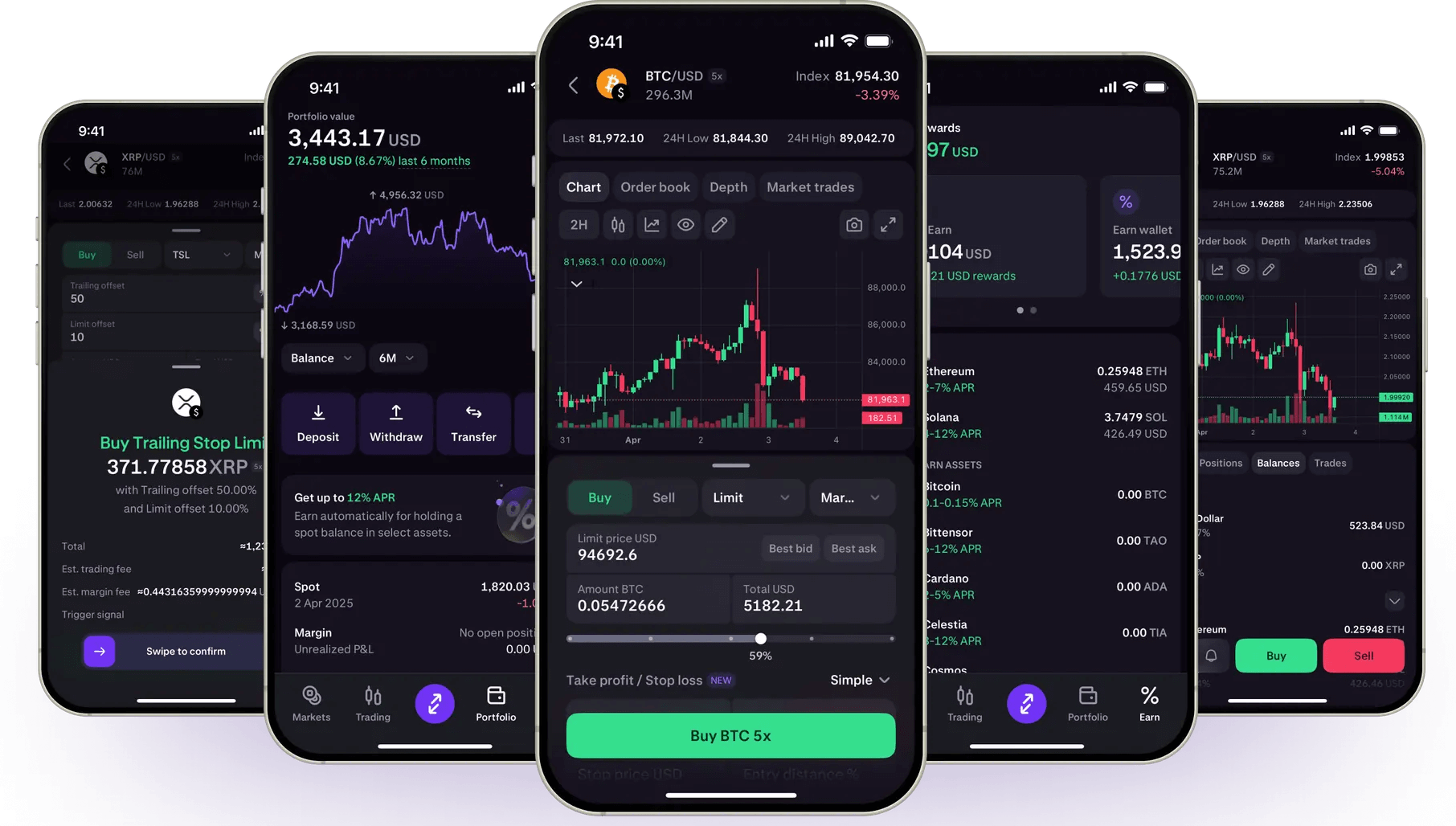 Interface Kraken Pro Mobile