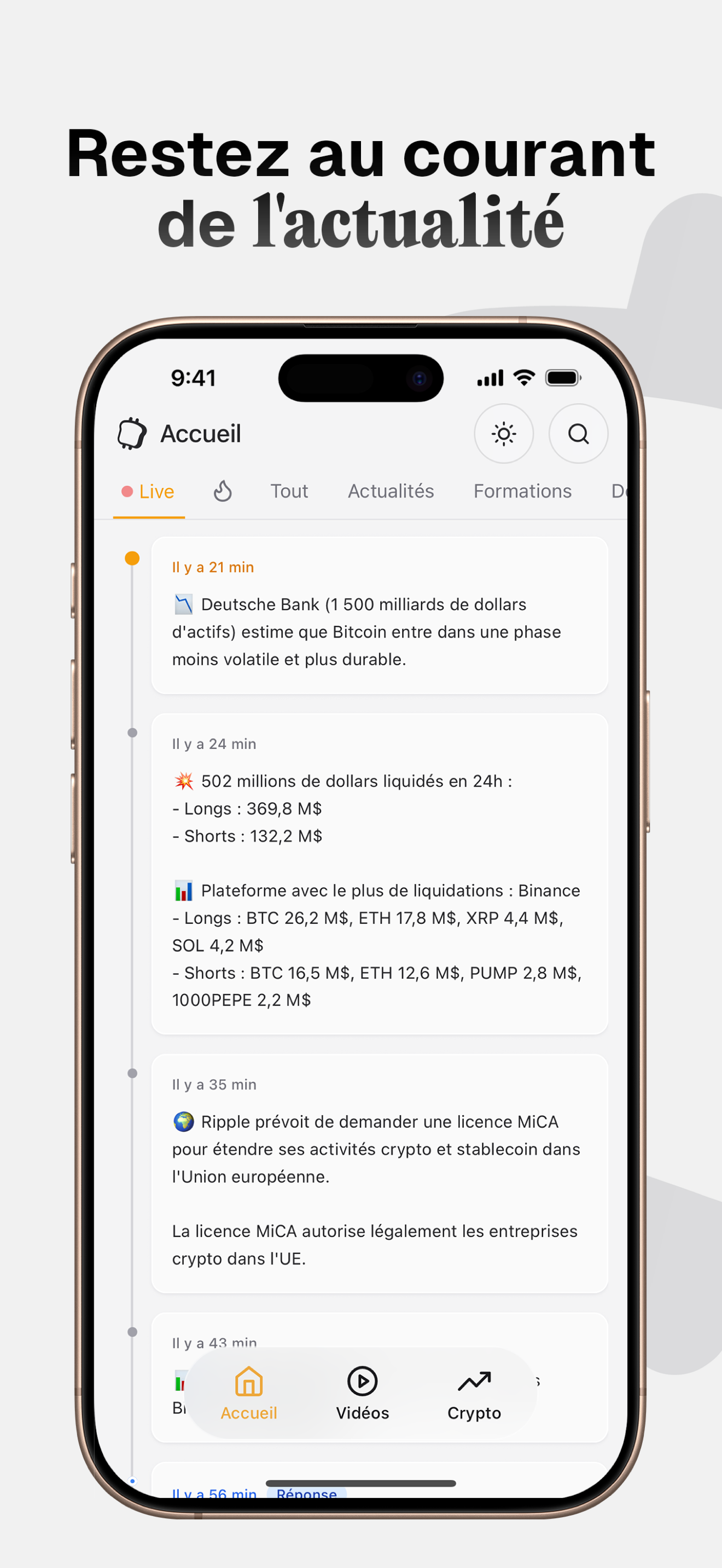 Actualités crypto