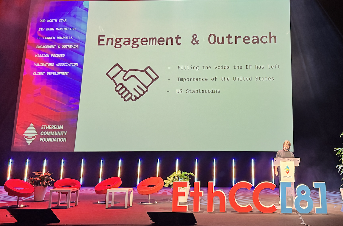 Zak Cole, Ethereum Community Foundration, EthCC 8, Cannes