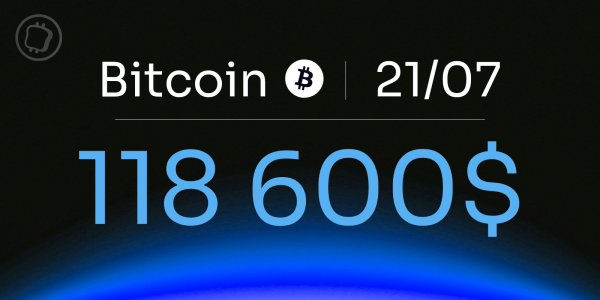 Bitcoin : vers une consolidation ou vers un nouveau record ? Analyse du 21 juillet 2025