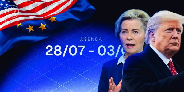 Crypto & Bourse : ce qu’il ne faut pas manquer pour la semaine du 28 juillet au 3 août