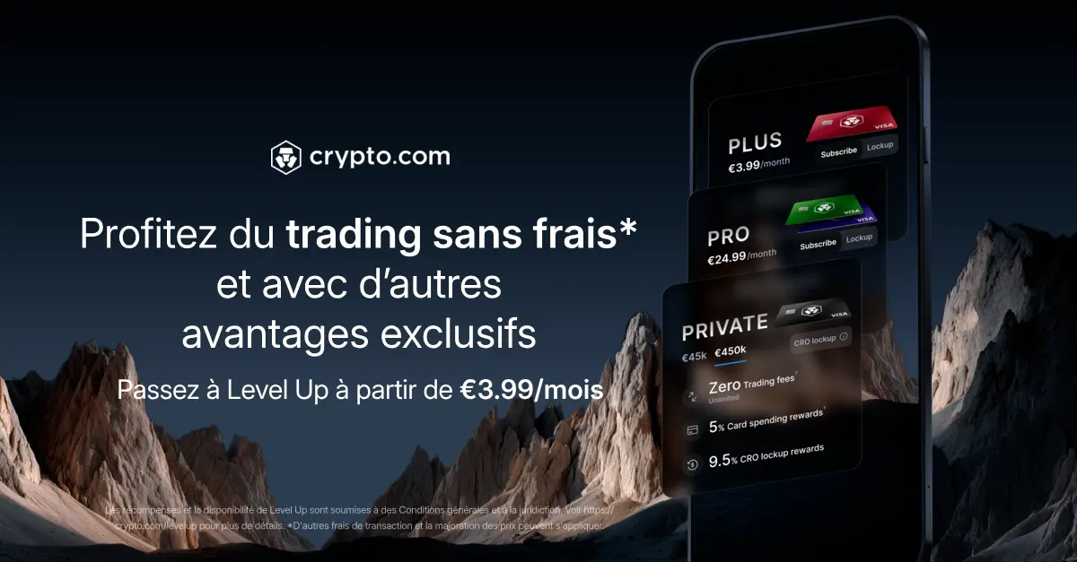 Application de la carte Crypto.com
