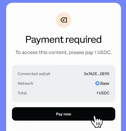 Exemple d'implémentation de x402 dans une application