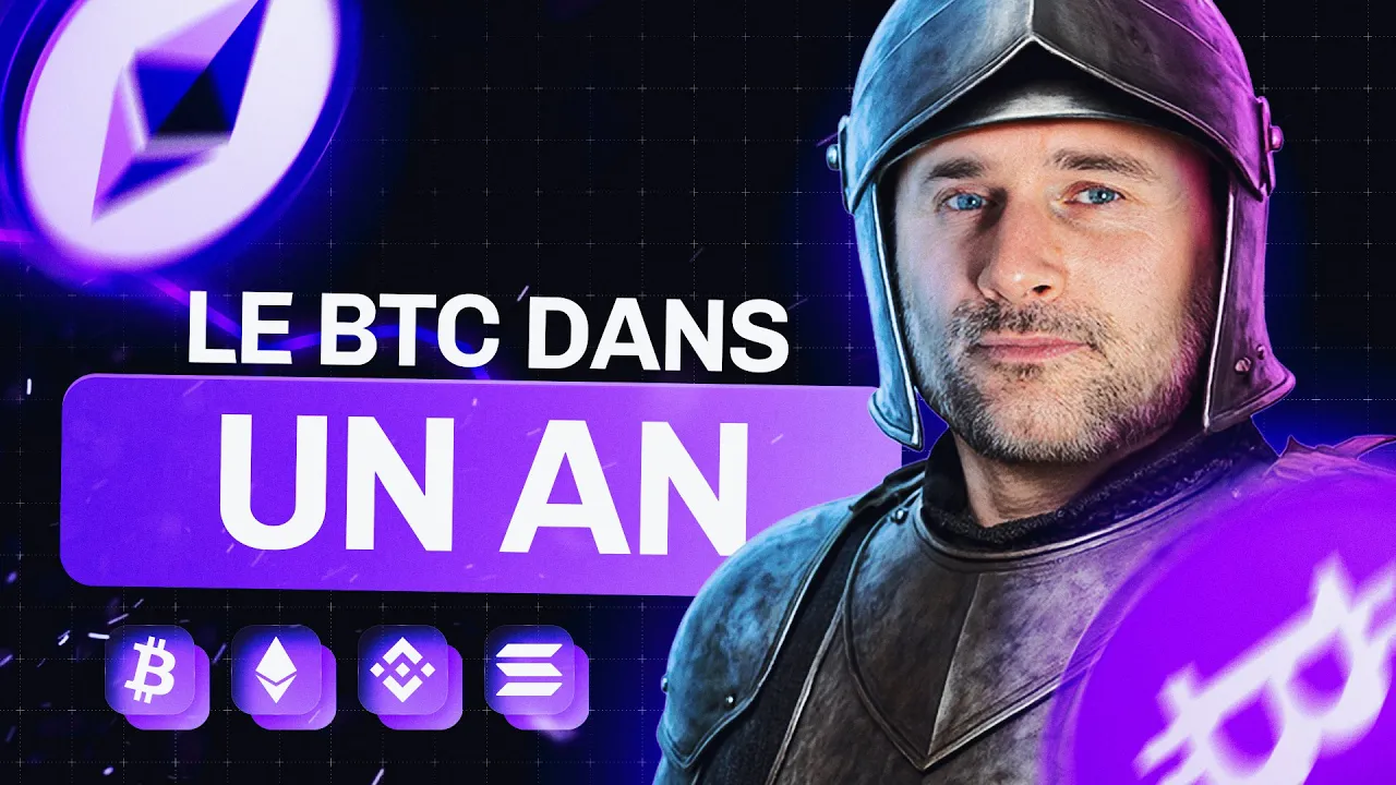 Toutes mes hypothèses sur le Bitcoin à horizon 1 an – L'analyse de Vincent Ganne en vidéo