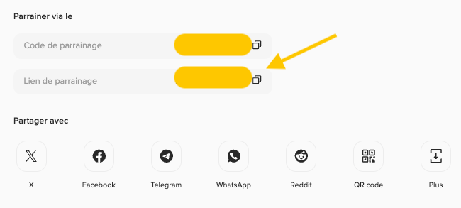 Parrainage Binance Parrainage Binance