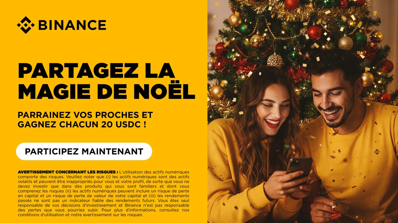 Binance Offre Noël USDC