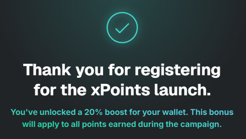 Secure Boost xStocks Activé