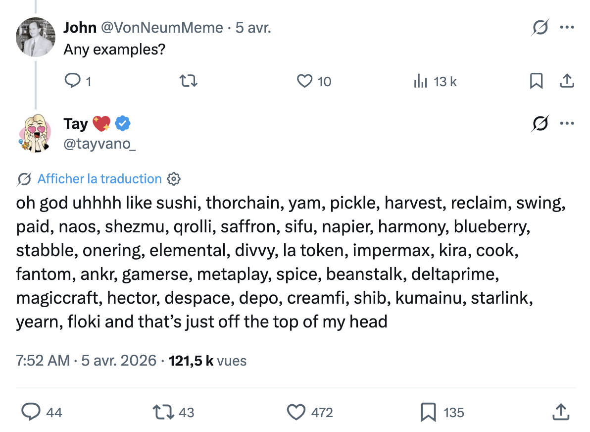 Tweet de Taylor Monahan