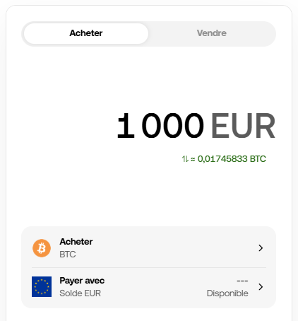 Acheter Crypto OKX