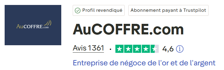 AuCOFFRE.com Avis Trustpilot