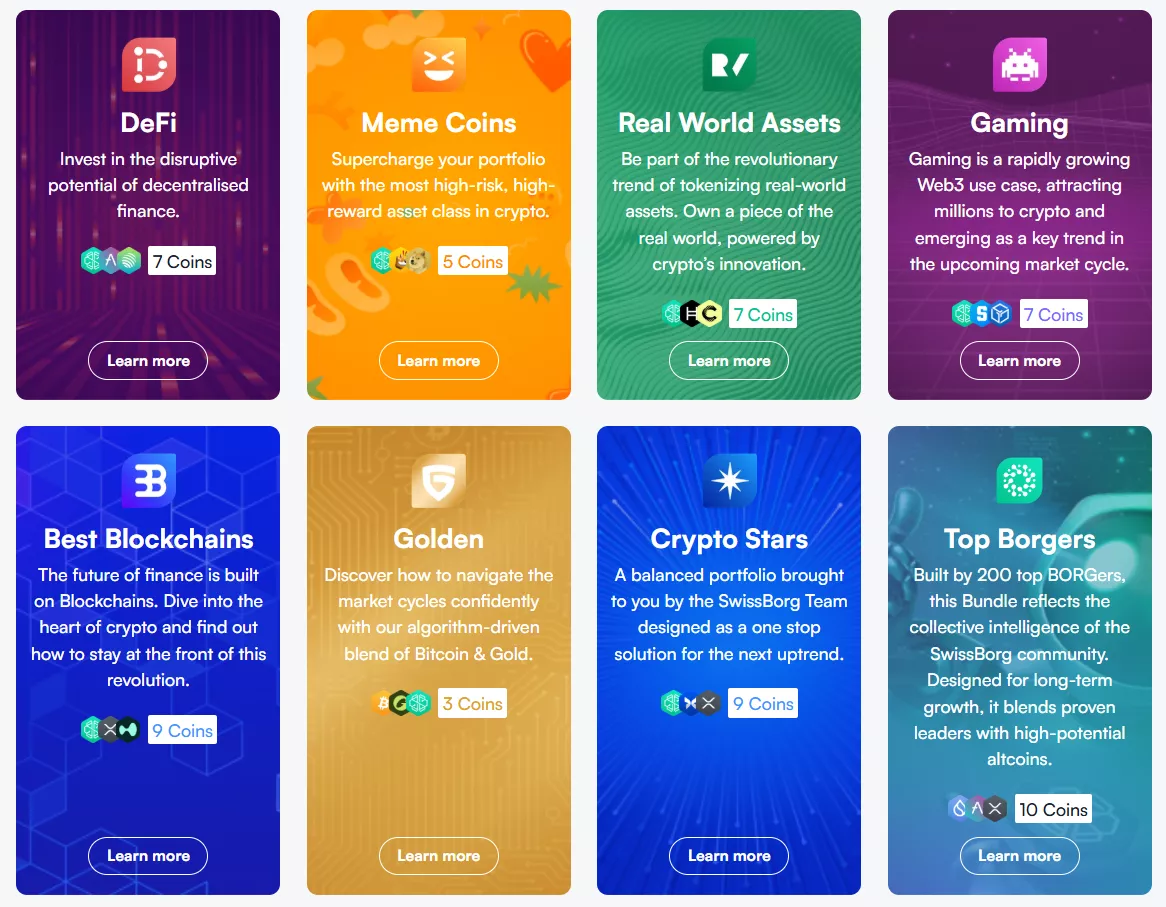 Bundle Crypto SwissBorg