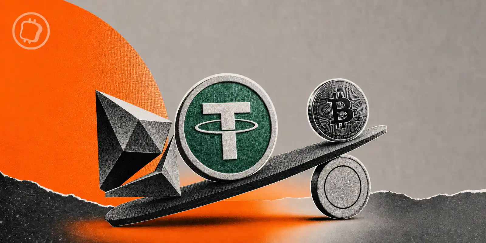 Flippening : Ethereum rêvait de dépasser Bitcoin, mais une baisse de 6 % ferait passer l'USDT devant