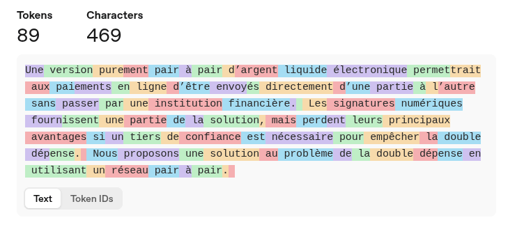 Tokens GPT-5 livre blanc bitcoin
